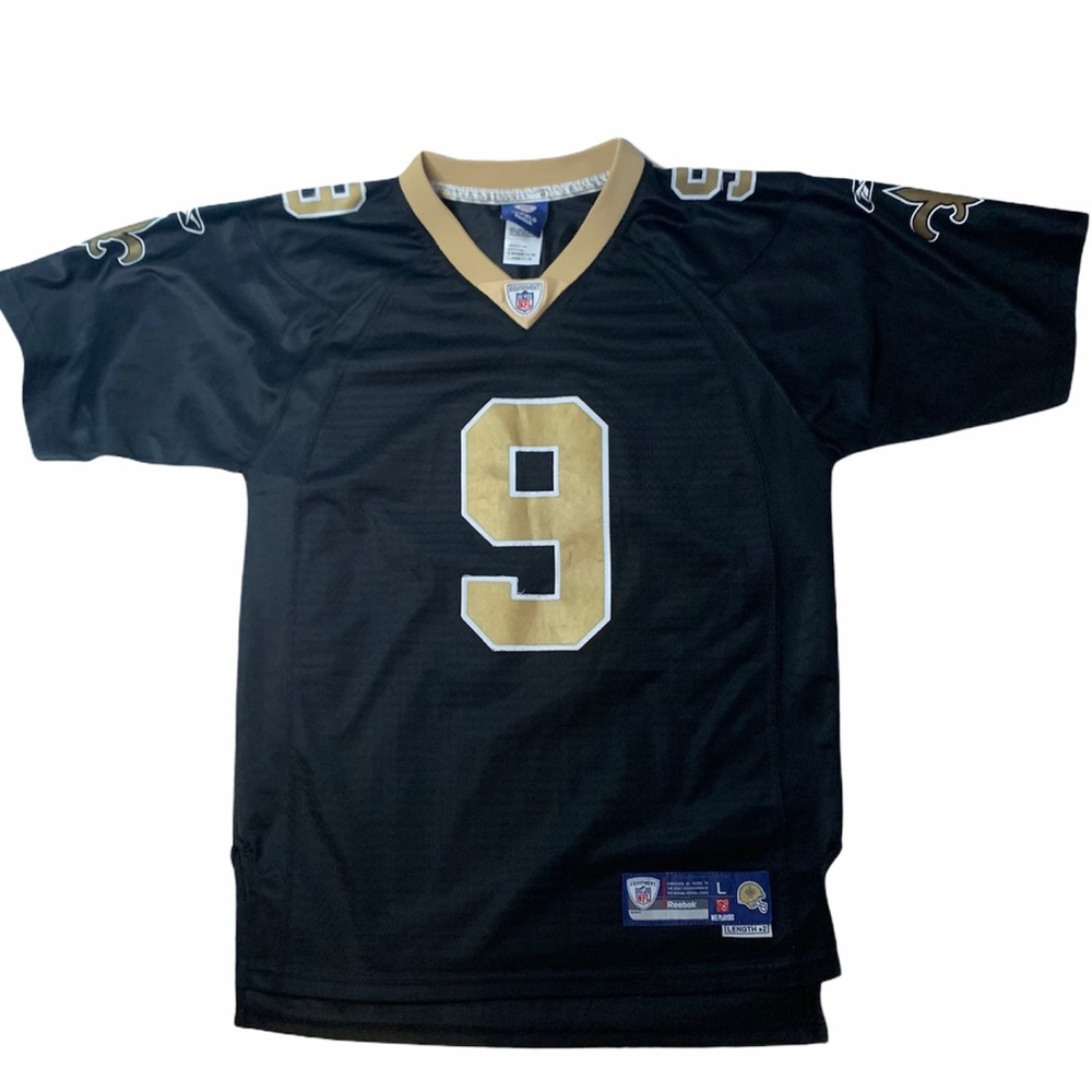 Reebok NFL Drew Brees Saints Football Jersey